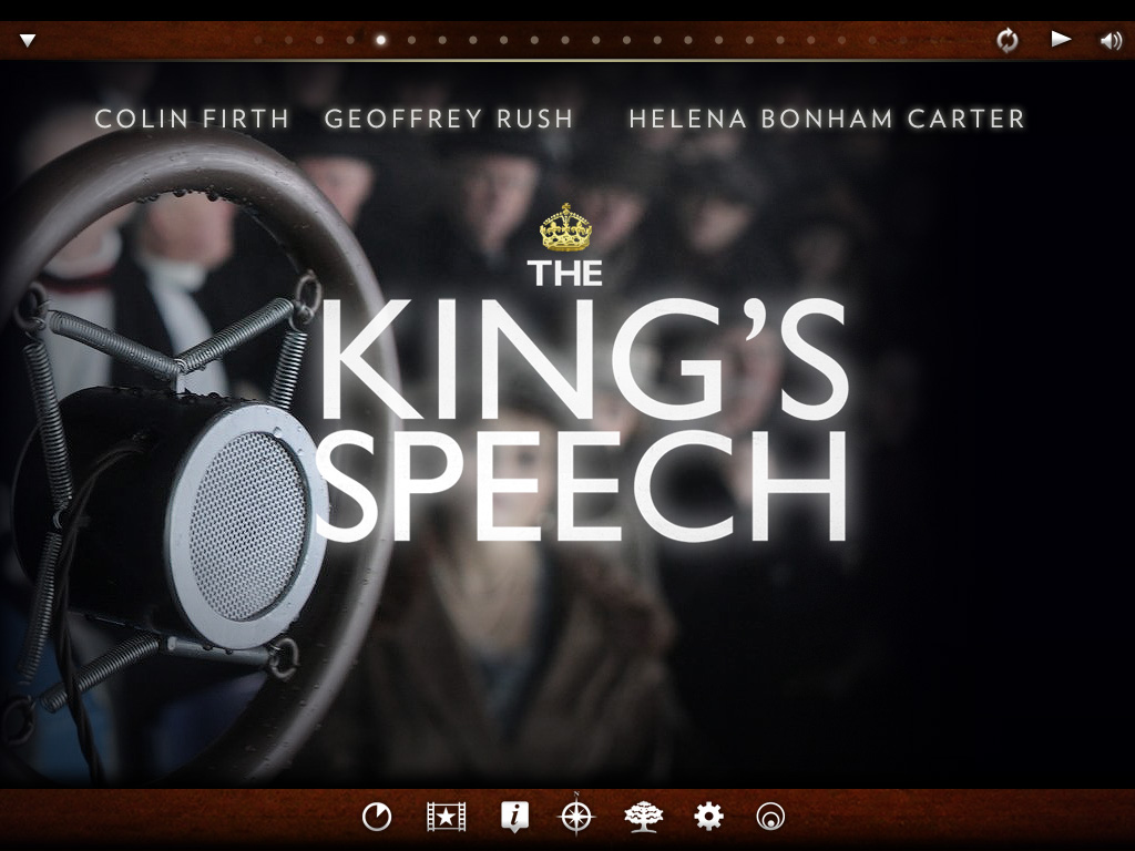 The King's Speech Second Screen UI